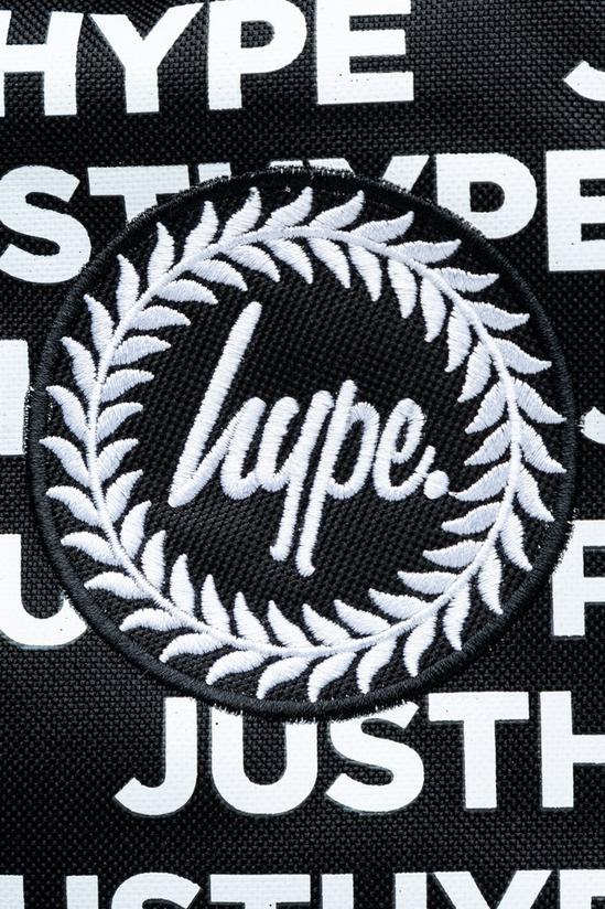 Hype Black Logo Backpack 3