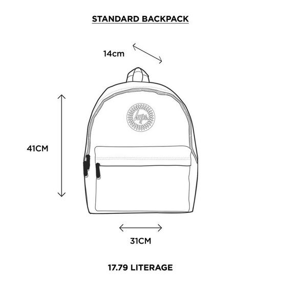 Hype Black Logo Backpack 5