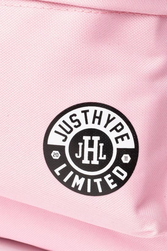 Hype Pink Crest Entry Backpack 4