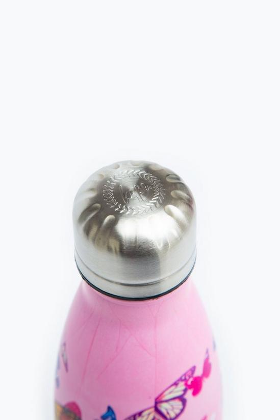 Hype Pink Butterflies Metal Reusable Bottle 4