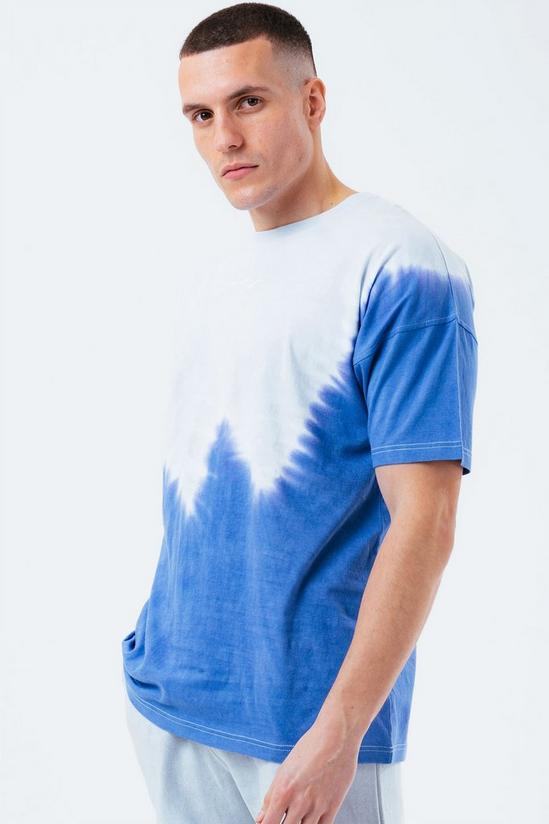 Hype Tie Dye Scribble Logo Oversized T-Shirt 1