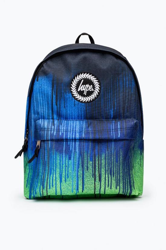 Hype Green Drips Backpack 1