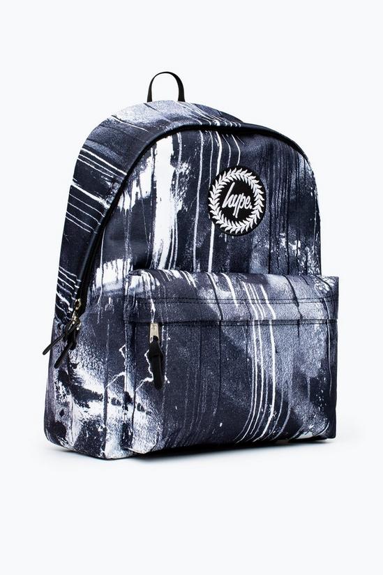 Hype Black Spray Backpack 2