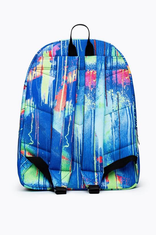 Hype Blue Spray Backpack 2
