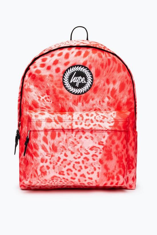 Hype Coral Leopard Backpack 1