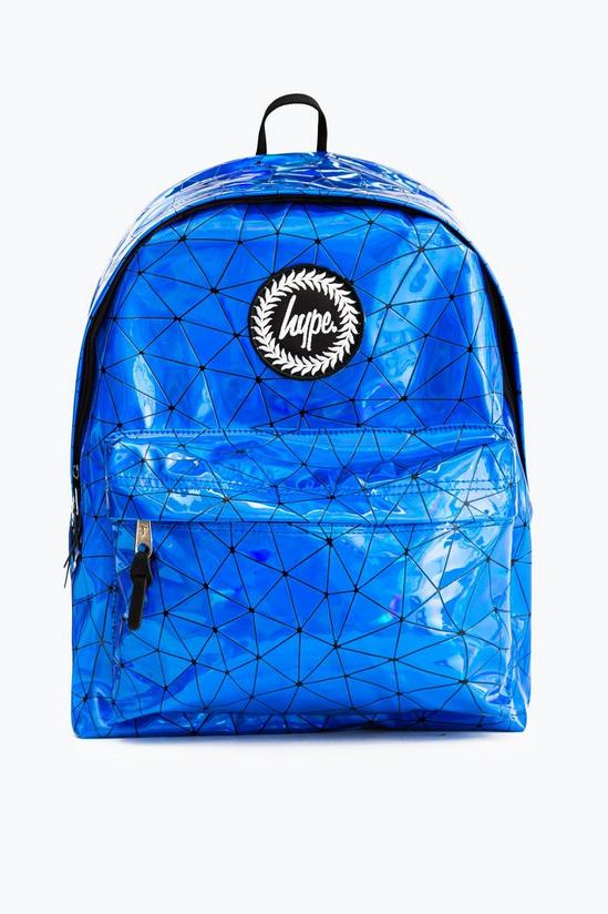 Hype Blue Geo Backpack 1