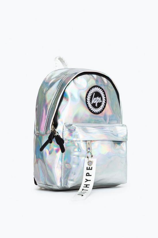 Hype Silver Holo Mini Backpack 3