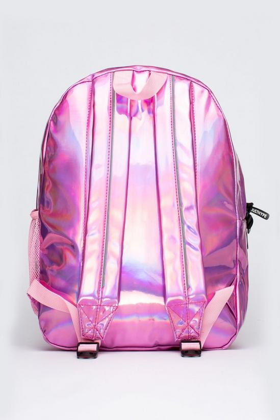 Hype Pink Holo Utility Backpack 2