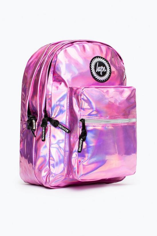 Hype Pink Holo Utility Backpack 3