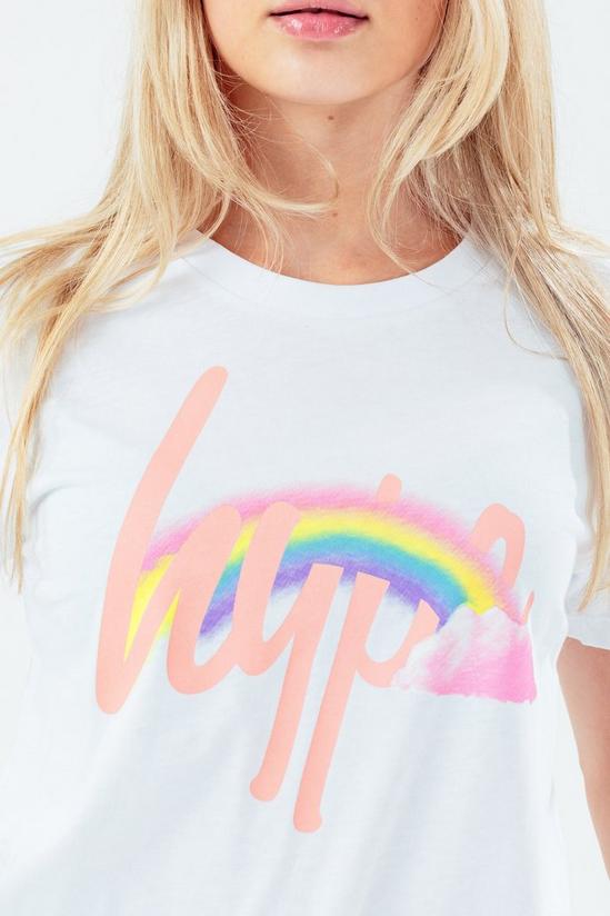 Hype Rainbow Script T-Shirt 4