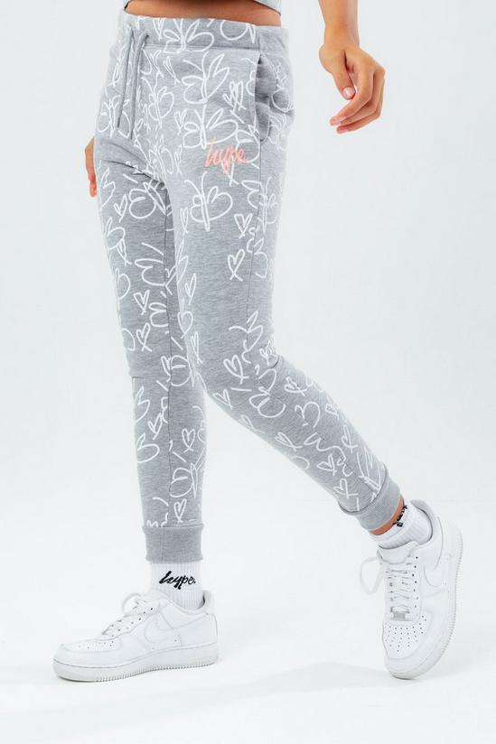 Hype Butterfly Sketch Joggers 1