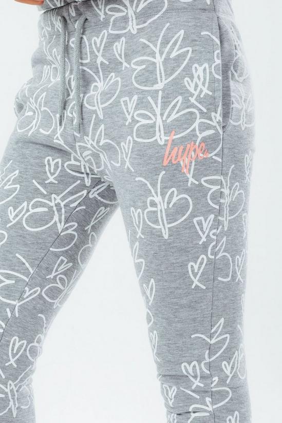 Hype Butterfly Sketch Joggers 3