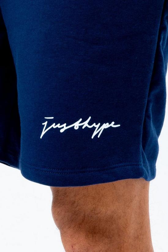 Hype Scribble Logo Jersey Shorts 4