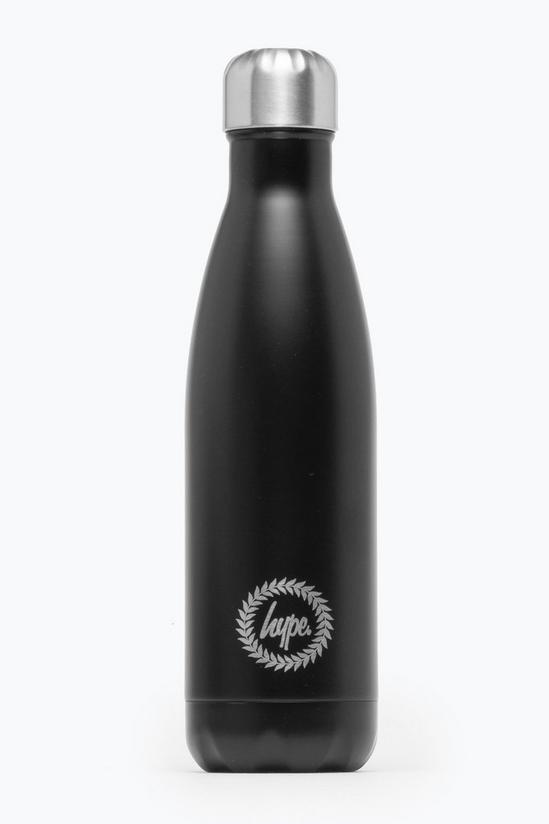 Hype Black Metal Water Bottle - 750ml 1