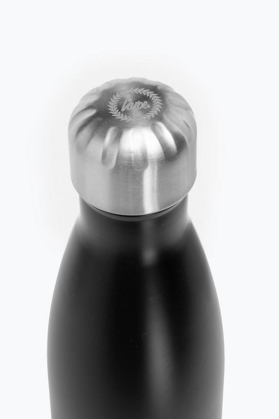 Hype Black Metal Water Bottle - 750ml 3
