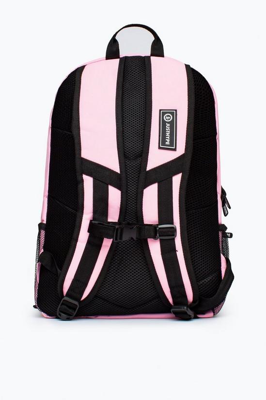 Hype Pink Crest Maxi Backpack 3