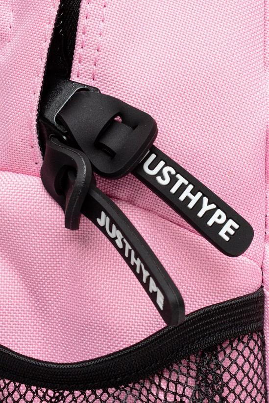 Hype Pink Crest Maxi Backpack 6