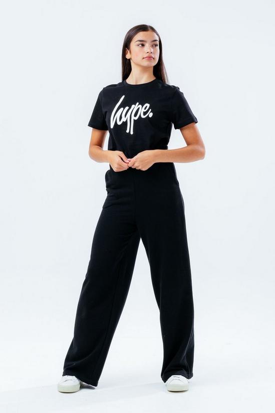 Hype Script Crop T-Shirt 2