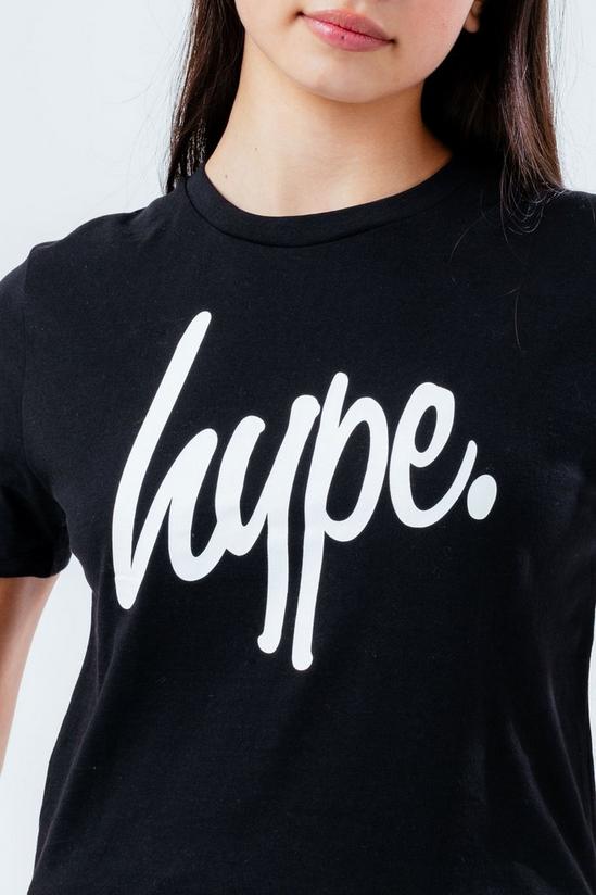Hype Script Crop T-Shirt 4