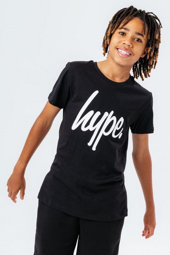 Hype Unisex Script T-Shirt 1