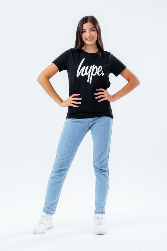 Hype Unisex Script T-Shirt 4