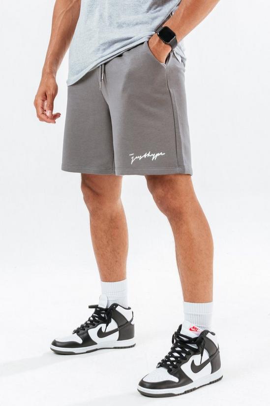 Hype Scribble Logo Jersey Shorts 1