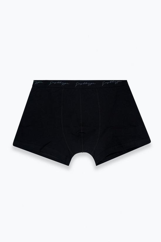 Hype 3 Pack Black Trunk Boxers 3