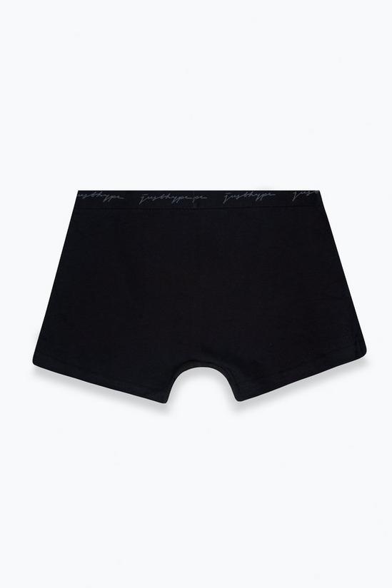 Hype 3 Pack Black Trunk Boxers 4