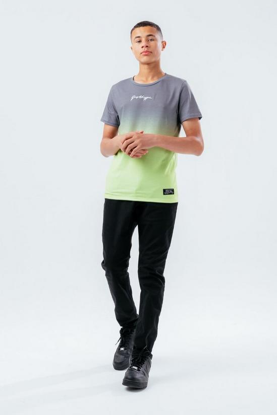 Hype Lime Fade T-Shirt 2