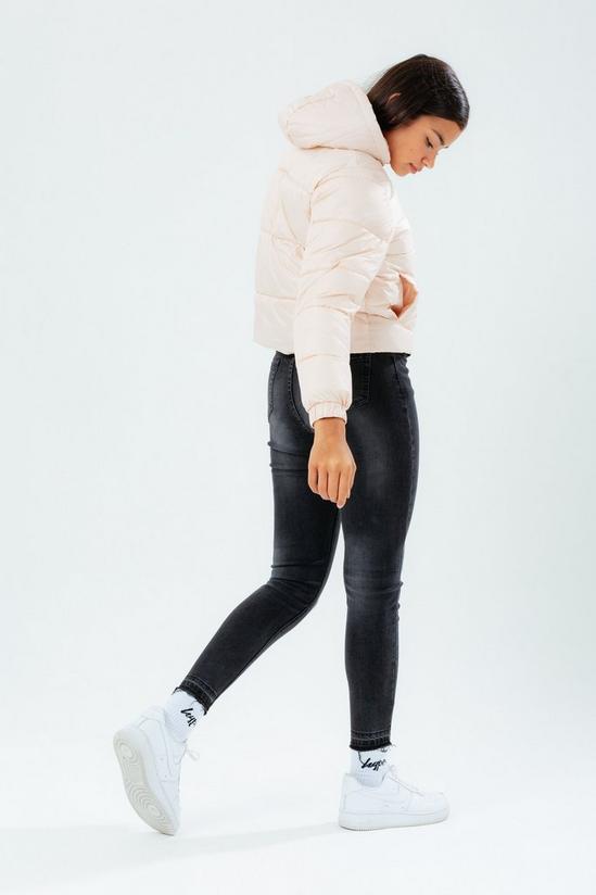 Hype Pale Cropped Puffer Jacket 3