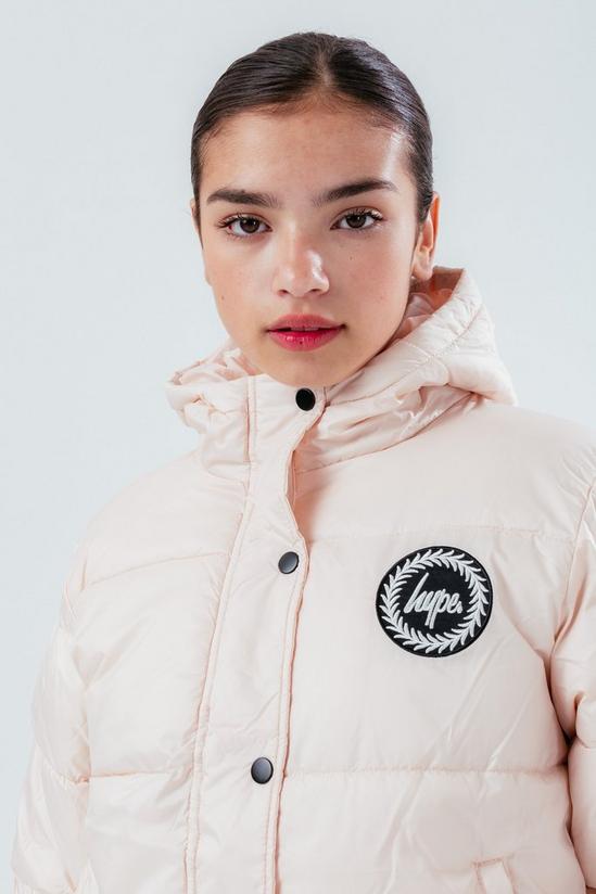 Hype Pale Cropped Puffer Jacket 6