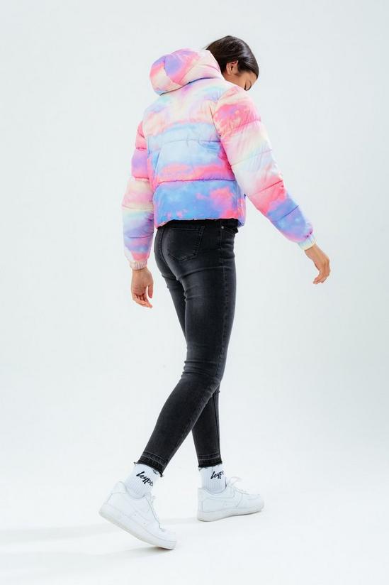 Hype Double Rainbow Cropped Puffer Jacket 3