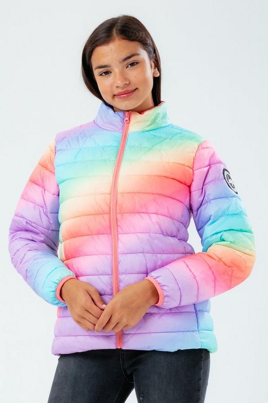 Hype Rainbow Puffer Jacket 1
