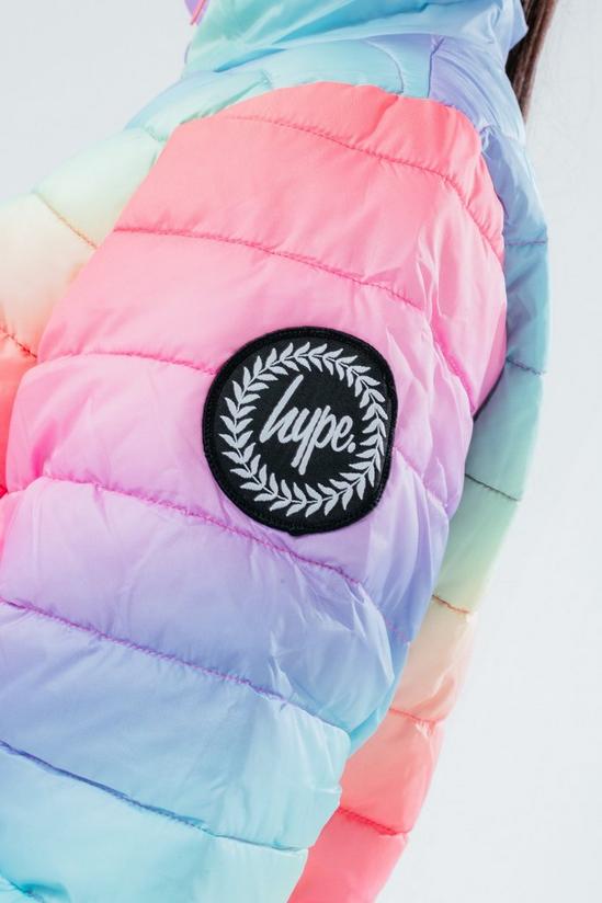 Hype Rainbow Puffer Jacket 5