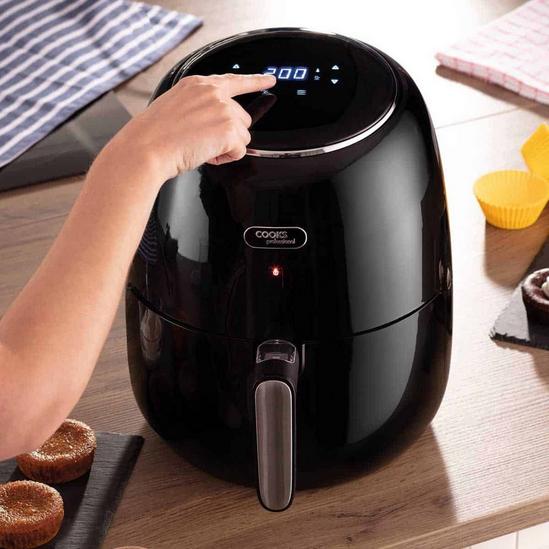 Cooks Professional Digital Air Fryer Oven Kitchen Cooker 5L 1500W Healthy Oil Free Timer Large 6