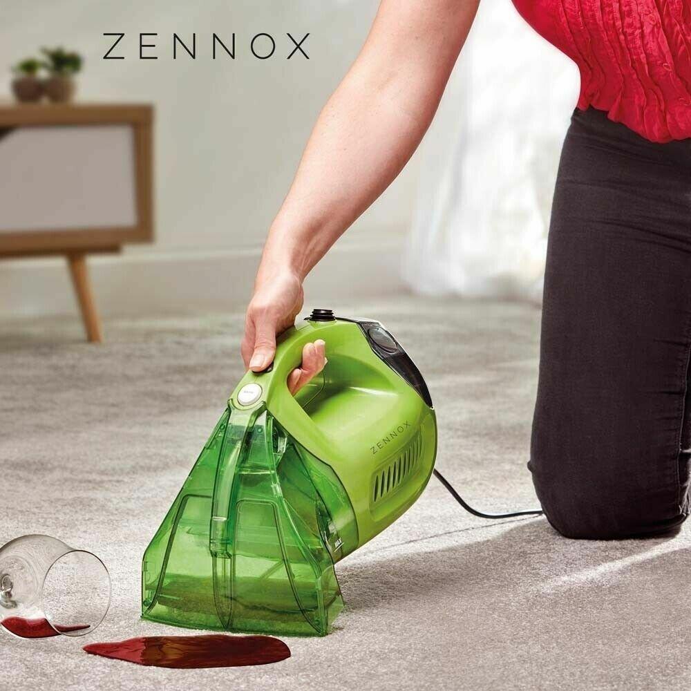 Carpet Washer Upholstery Cleaner Machine Handheld Compact Portable by Zennox
