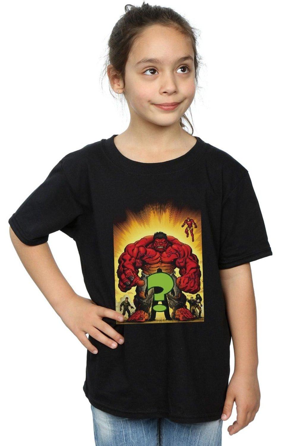Who Is The Red Hulk Cotton T-Shirt