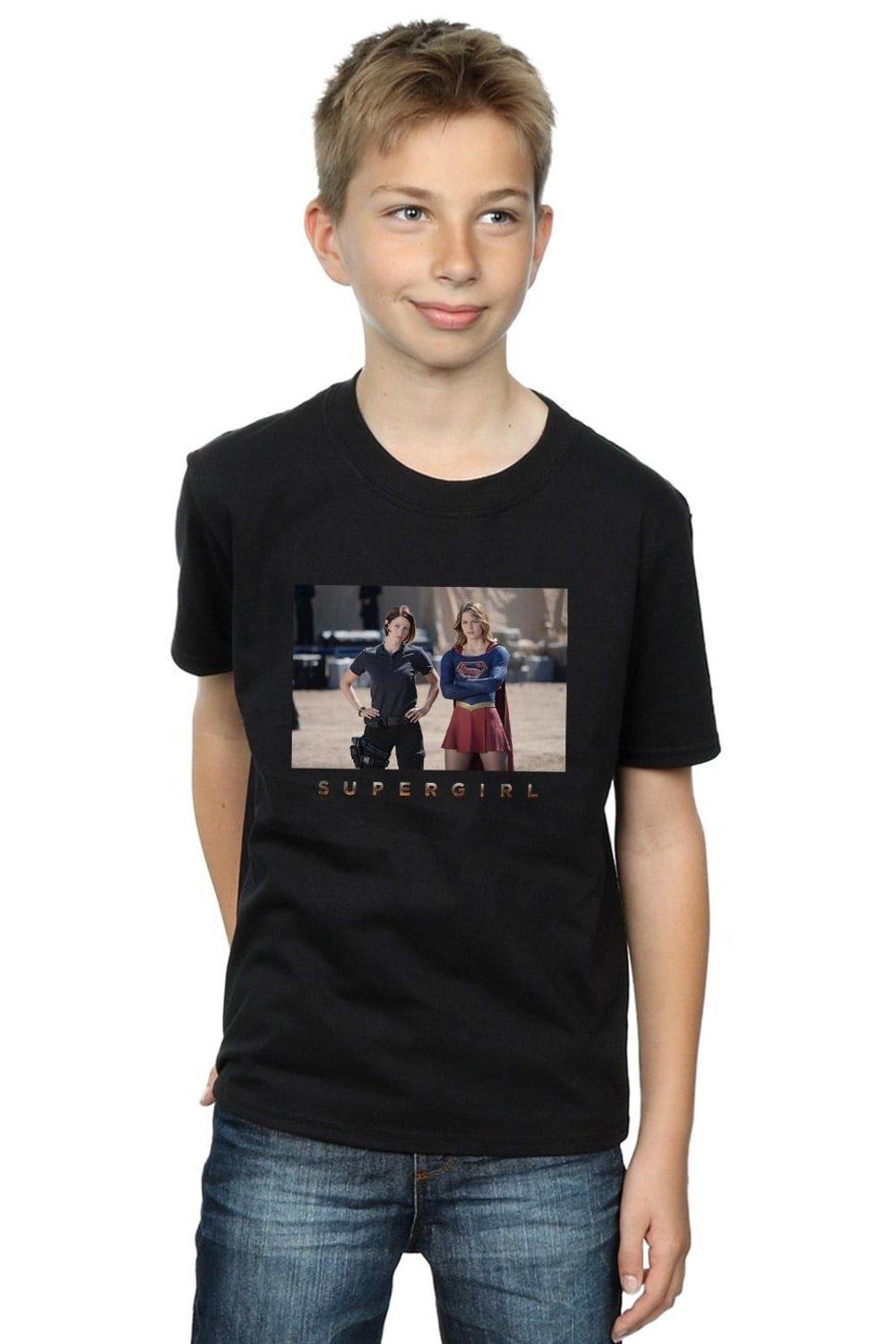 Supergirl TV Series Sisters Photograph T-Shirt