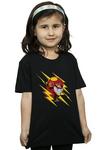 DC Comics The Flash Lightning Portrait Cotton T-Shirt thumbnail 1