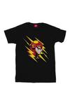 DC Comics The Flash Lightning Portrait Cotton T-Shirt thumbnail 2
