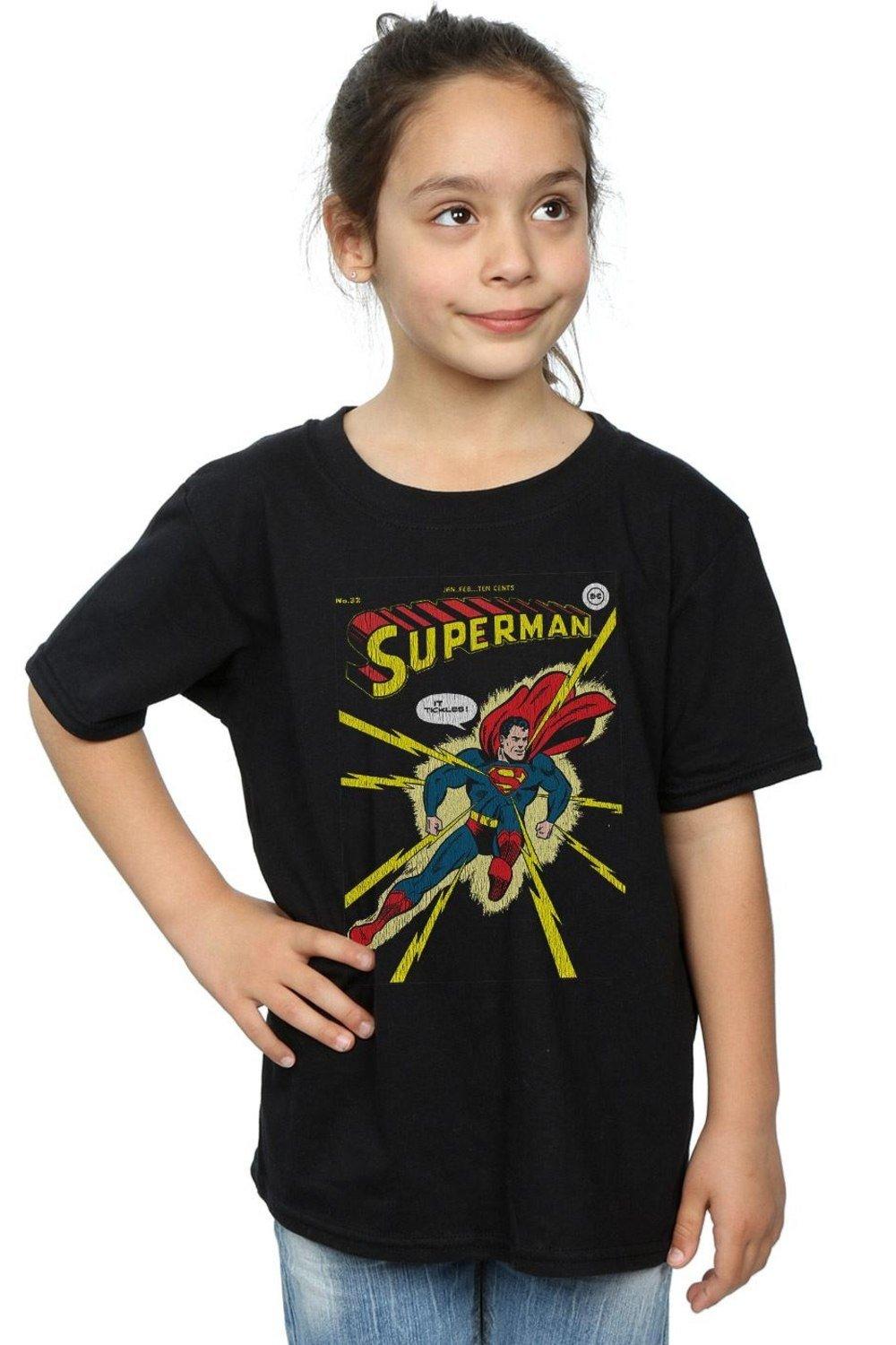 Superman No. 32 Cover Cotton T-Shirt