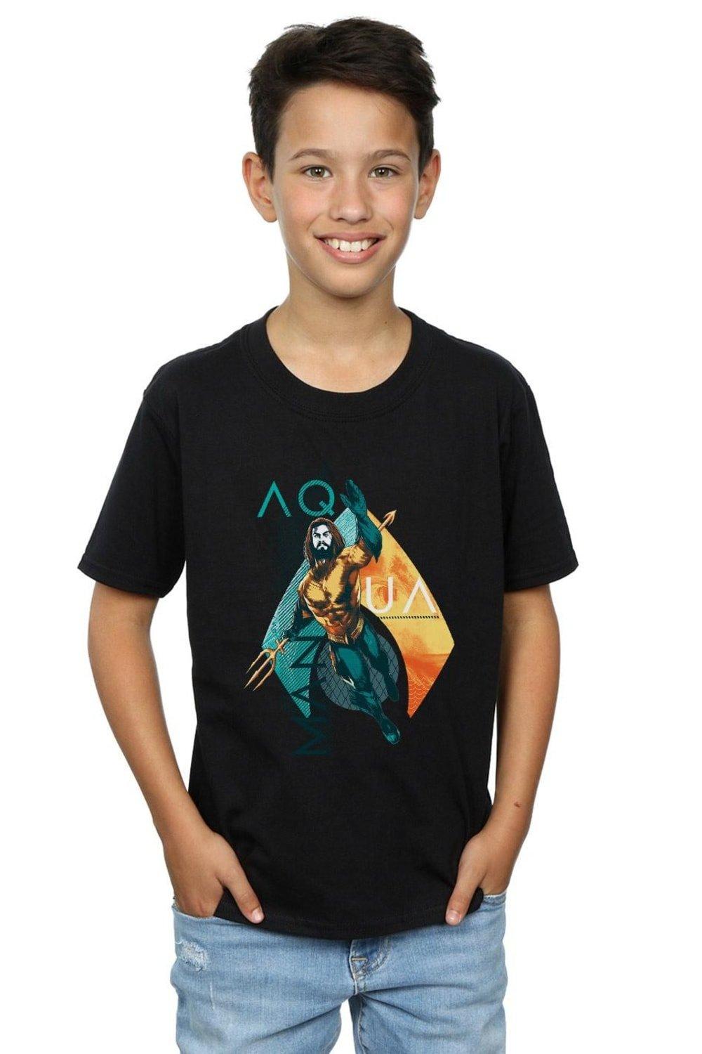 Aquaman Tropical Icon T-Shirt
