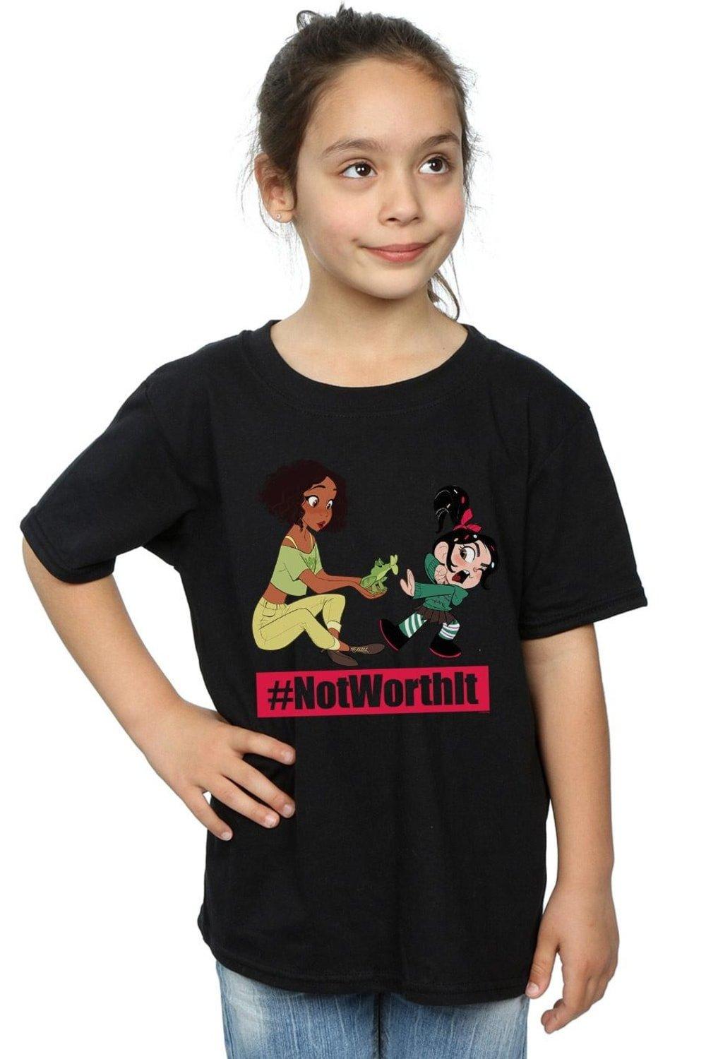 Wreck It Ralph Tiana And Vanellope Cotton T-Shirt