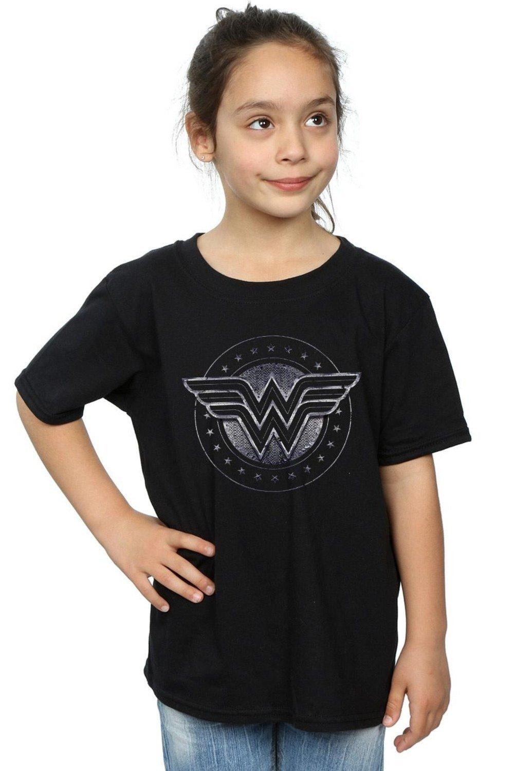 Wonder Woman Star Shield Cotton T-Shirt