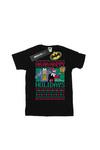 DC Comics Joker And Harley Quinn Ha Ha Happy Holidays T-Shirt thumbnail 2