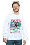 DC Comics Joker And Harley Quinn Ha Ha Happy Holidays Sweatshirt thumbnail 1