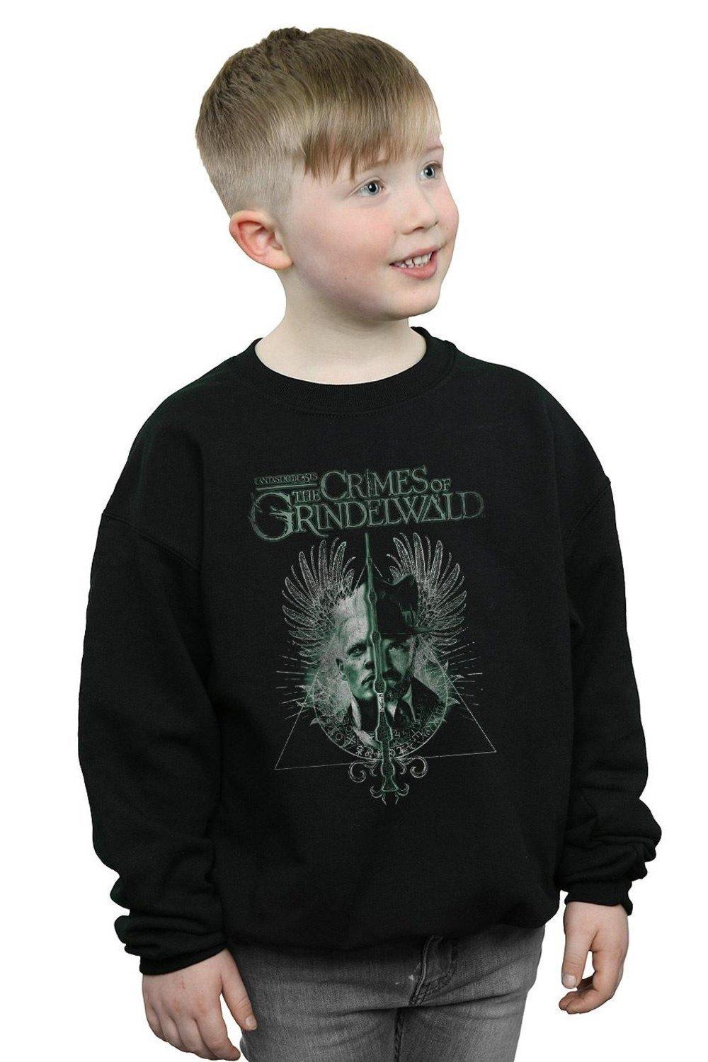 The Crimes Of Grindelwald Wand Split Sweatshirt