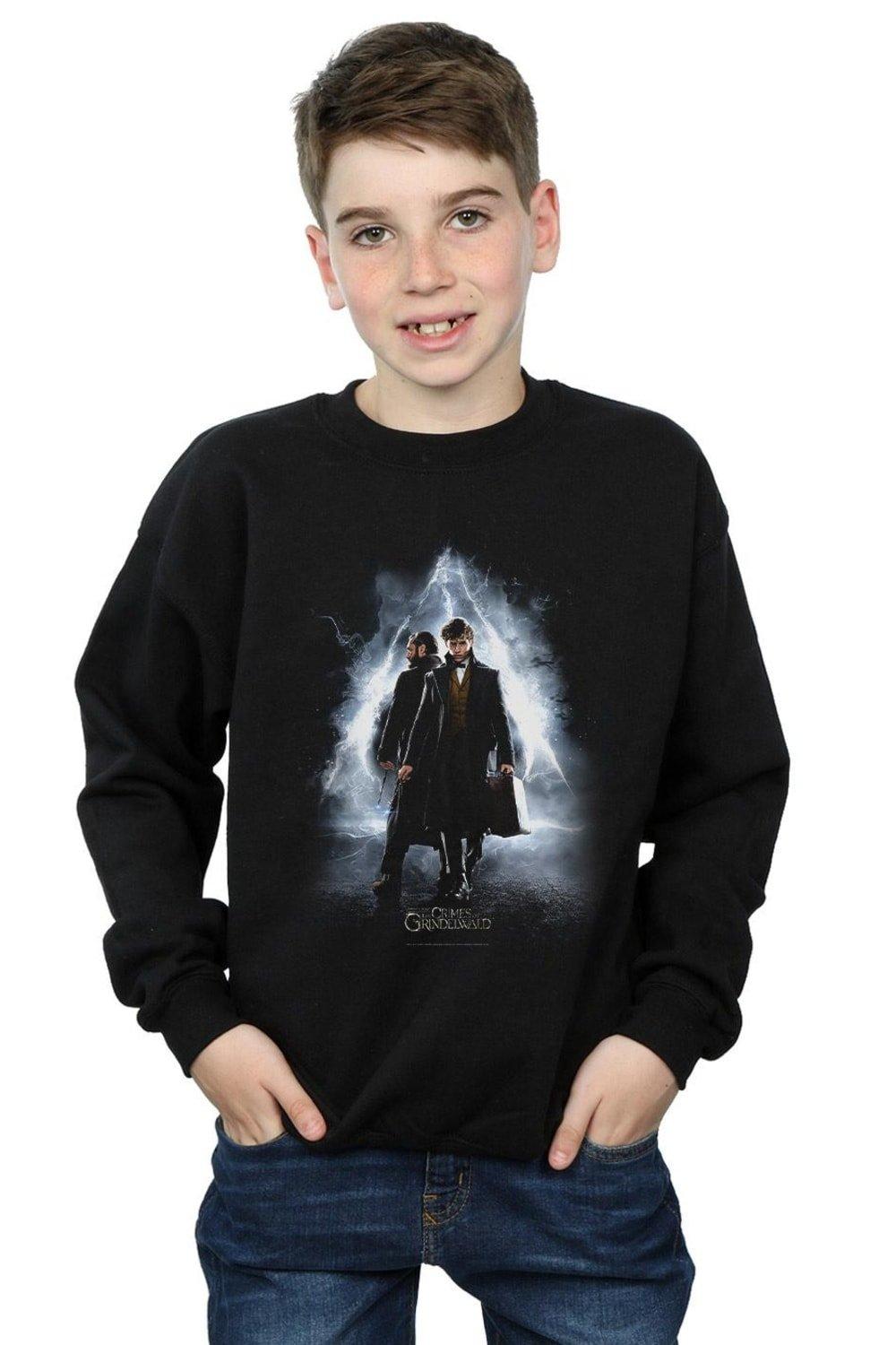 Newt And Dumbledore Poster Sweatshirt