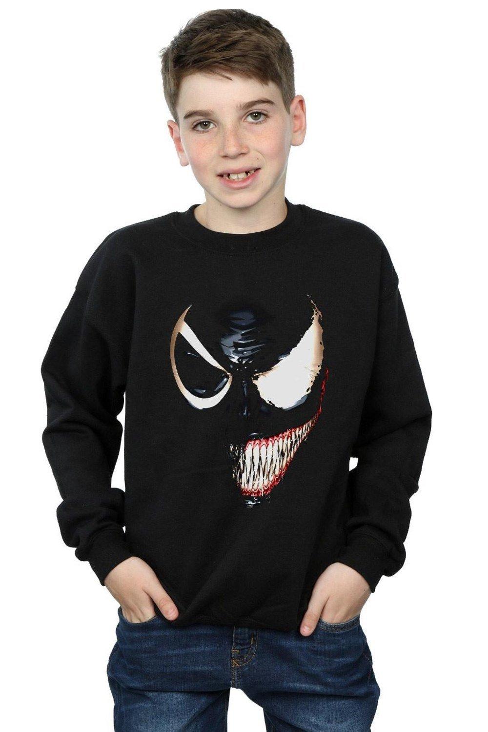 Venom Split Face Sweatshirt