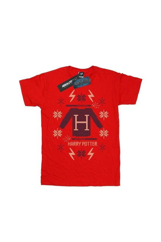 Harry Potter Christmas Knit T-Shirt 2